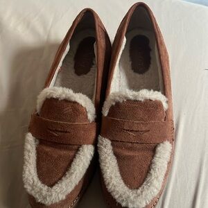 Fur Loafers